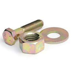 Yellow Zinc Plated Fasteners Manufacturer India